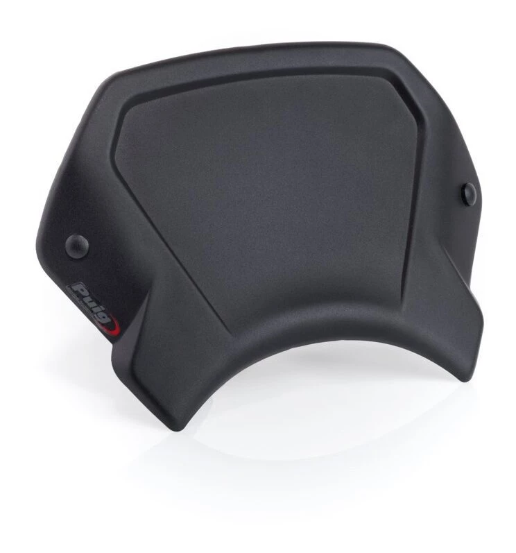 Puig Aluminum Front Plate Yamaha Bolt / R-Spec / C-Spec Black [Open Box]
