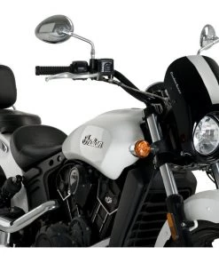 Puig Anarchy Fairing Indian Scout / Bobber Black [Open Box] -Puig Sales Store puig anarchy fairing indian scout bobber black open box black 7