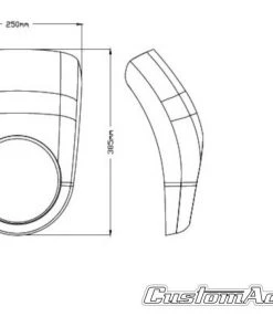 Puig Anarchy Fairing Indian Scout / Bobber Black [Open Box] -Puig Sales Store puig anarchy fairing indian scout bobber black open box black 9