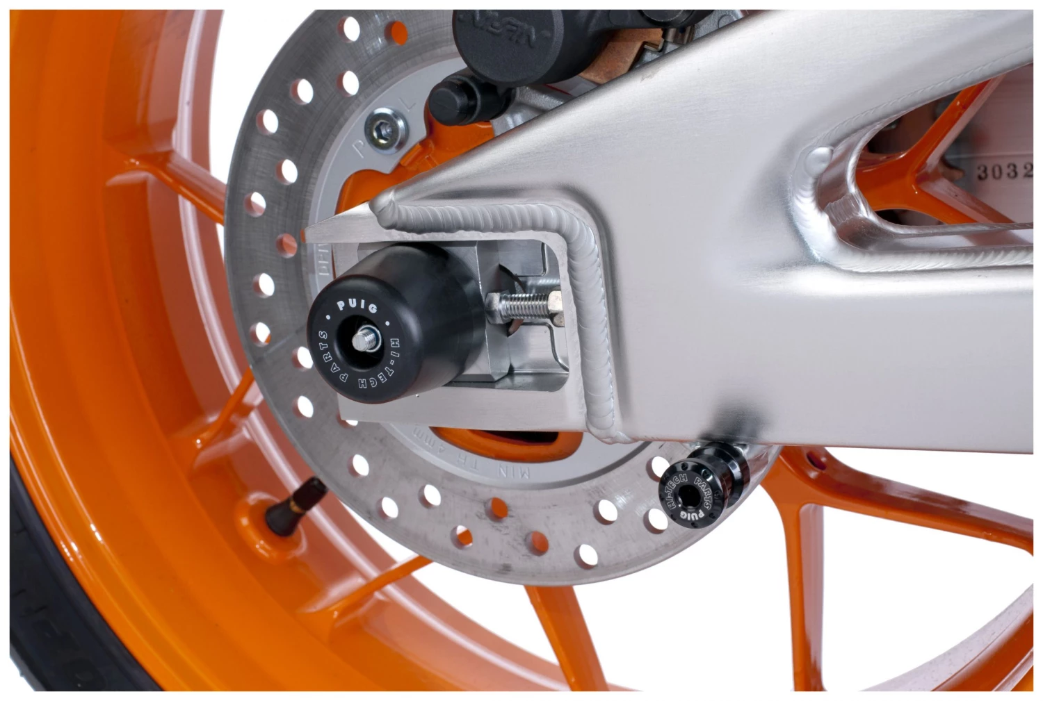 Puig Axle Sliders Rear 2 Puig Axle Sliders Rear - Image 2