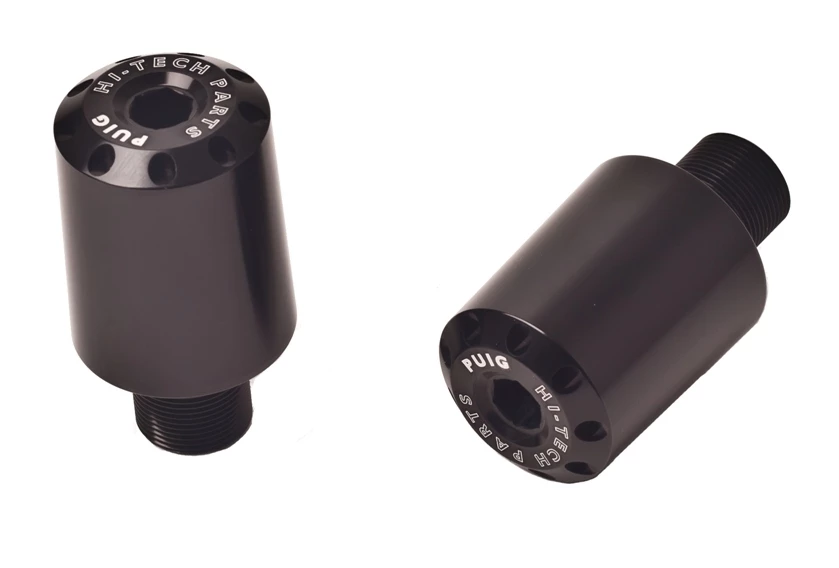 Puig Bar Ends Suzuki GSXR1000 / R 2017-2022 Long / Black [Open Box] - Image 2