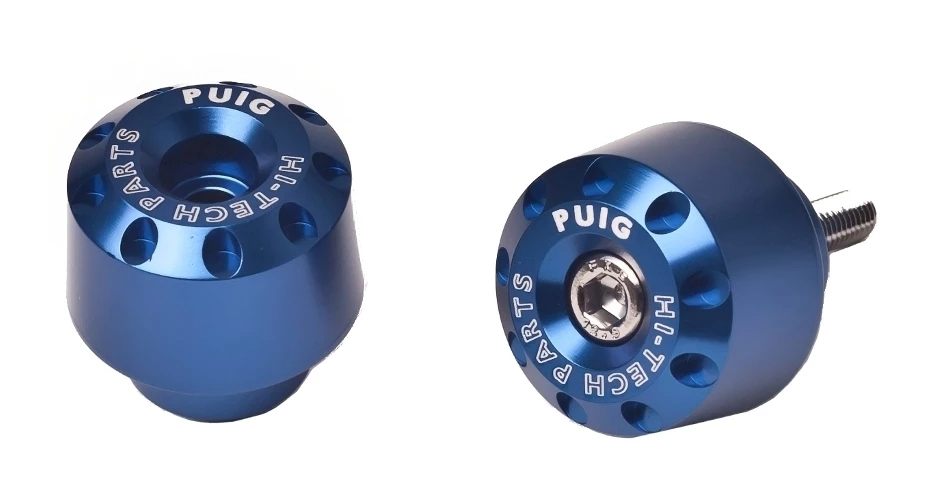 Puig Bar Ends Yamaha R6 / R1 / R1M / R1S Long / Blue [Open Box]