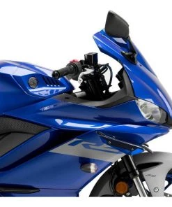 Puig Downforce Spoilers Yamaha R3 2019-2022 Blue [Open Box] -Puig Sales Store puig downforce spoilers yamaha r320192021 blue open box blue 11