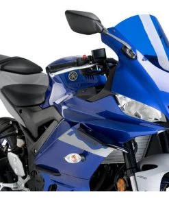 Puig Downforce Spoilers Yamaha R3 2019-2022 Blue [Open Box]