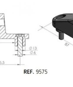 Puig Fairing Mirror Adapter -Puig Sales Store puig fairing mirror adapter bmwc600 c650 sport 1
