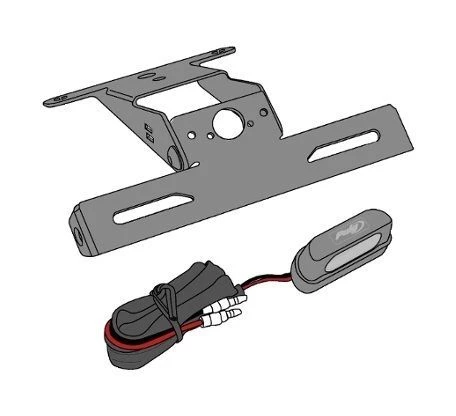 Puig Fender Eliminator Kit Kawasaki Ninja 1000 2010-2019 Black [Open Box]