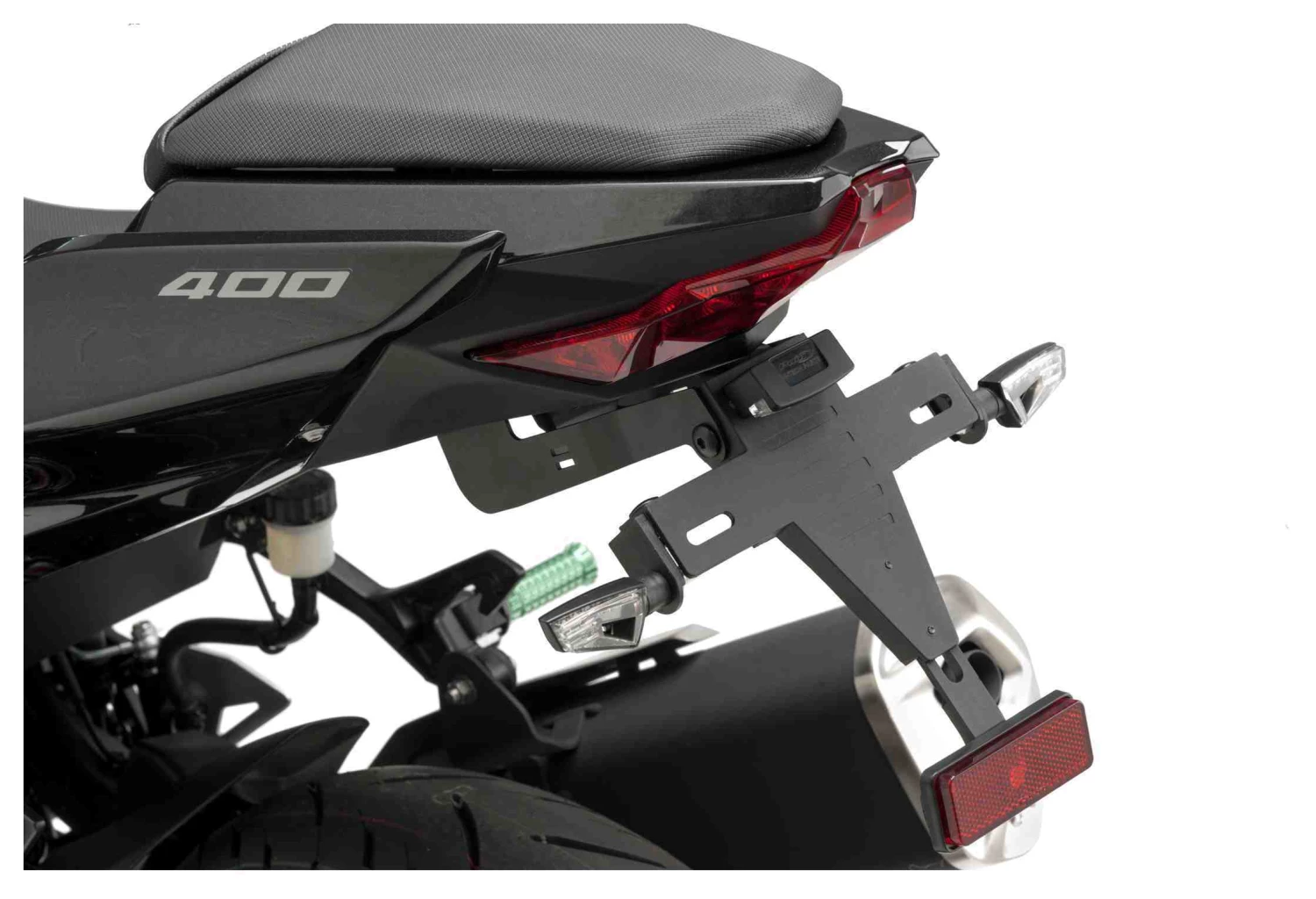 Puig Fender Eliminator Kit Kawasaki Ninja 400 / Z400 2018-2022 Black [Open Box]