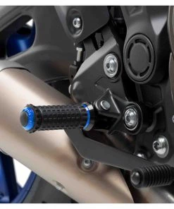 Puig R-Fighter S Footpegs -Puig Sales Store puig footpegs r fighter s rider right left c blue 14