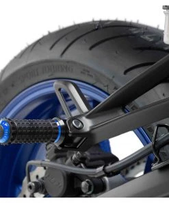 Puig R-Fighter S Footpegs -Puig Sales Store puig footpegs r fighter s rider right left c blue 15