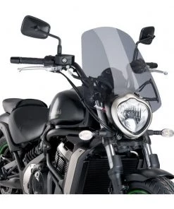Puig Naked New Generation Windscreen Kawasaki Vulcan S 2015-2022 Light Smoke [Previously Installed]