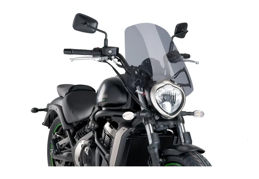 Puig Naked New Generation Windscreen Kawasaki Vulcan S 2015-2022 Light Smoke [Previously Installed]