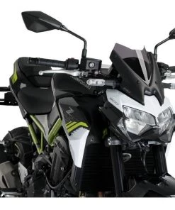 Puig Naked New Generation Windscreen Kawasaki Z900 2020-2022 Dark Smoke [Previously Installed]