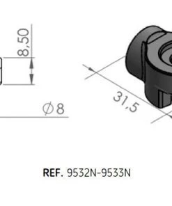 Puig Perch Mirror Adapter