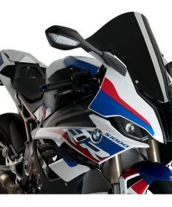 Puig R-Racer Windscreen BMW S1000RR 2020-2021 Black [Previously Installed]