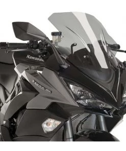 Puig Racing Windscreen Kawasaki Ninja 1000 2017-2019 -Puig Sales Store puig racing screen kawasaki ninja10001718 c dark smoke 5