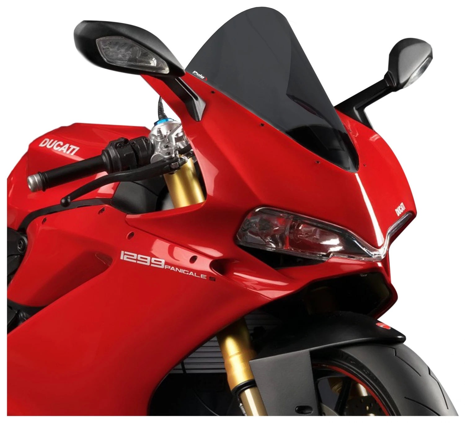 Puig Racing Windscreen Ducati 959 / 1299 Panigale / S Dark Smoke [Blemished - Very Good]