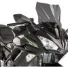 Puig Racing Windscreen Kawasaki Ninja 650 2017-2019 Dark Smoke [Previously Installed]