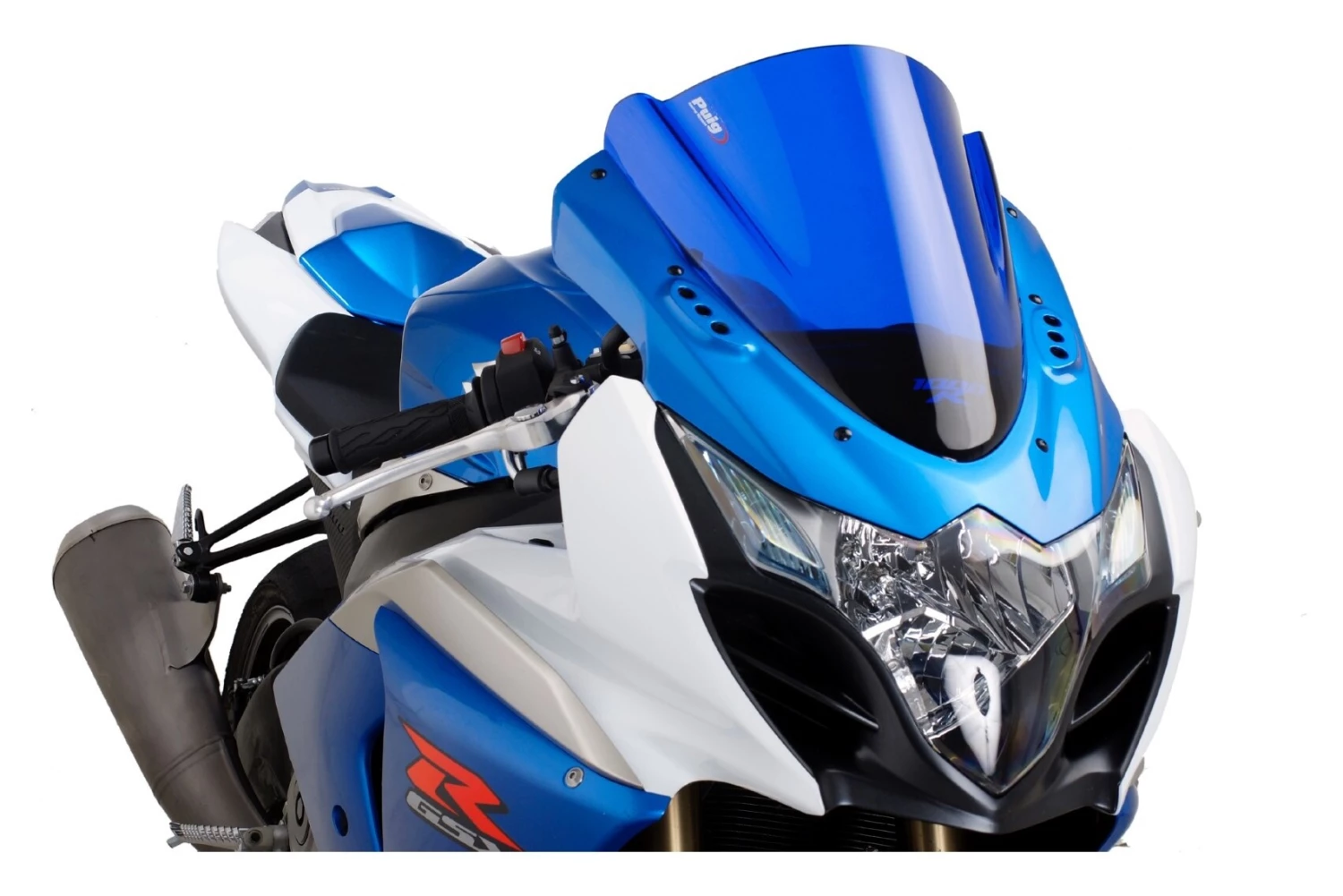 Puig Racing Windscreen Suzuki GSXR 1000 2009-2016 Light Smoke [Blemished - Very Good]