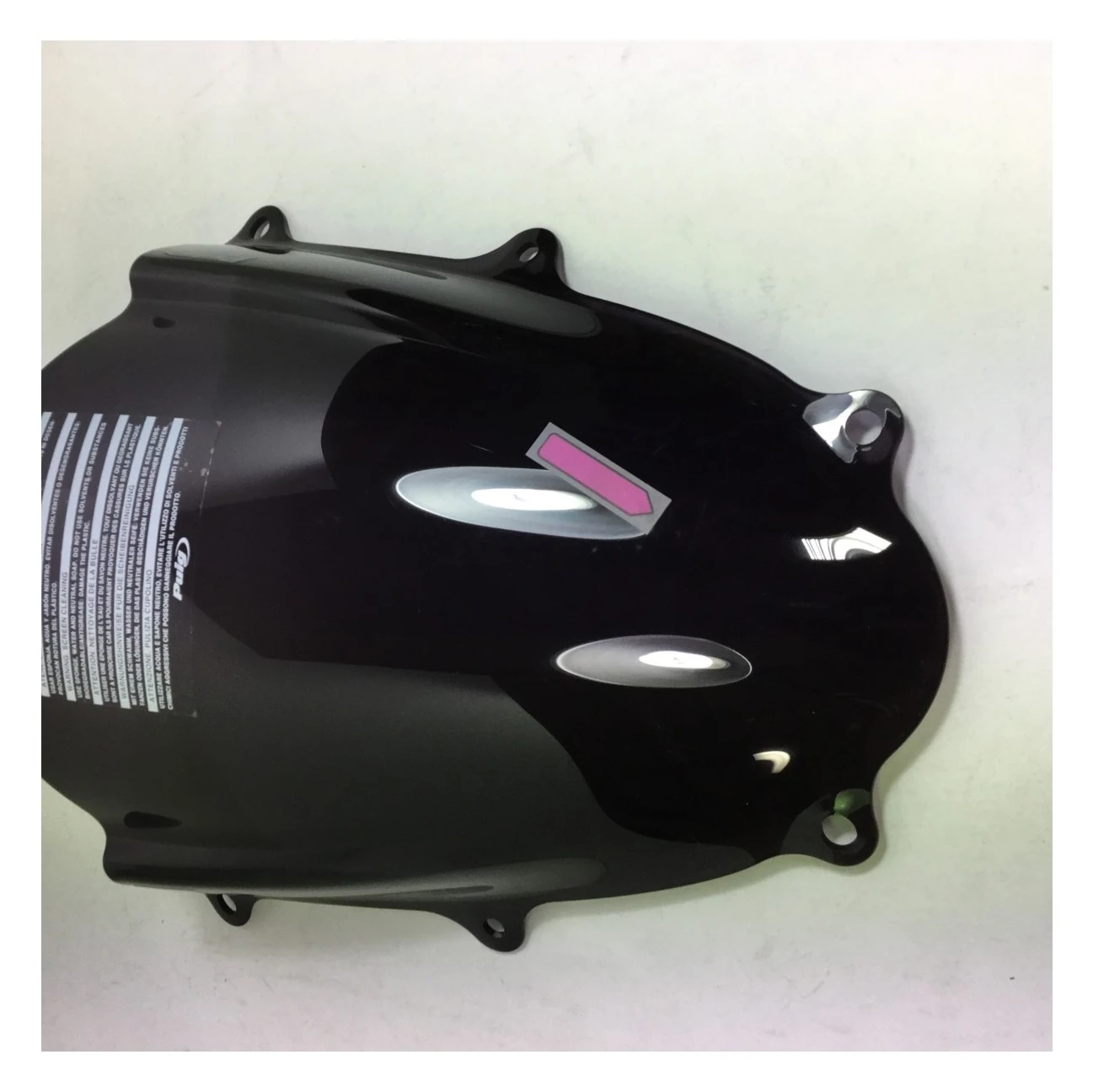Puig Racing Windscreen Suzuki GSXR1000 / R 2017-2021 Dark Smoke [Blemished - Very Good] [Blemished - Very Good] - Image 2
