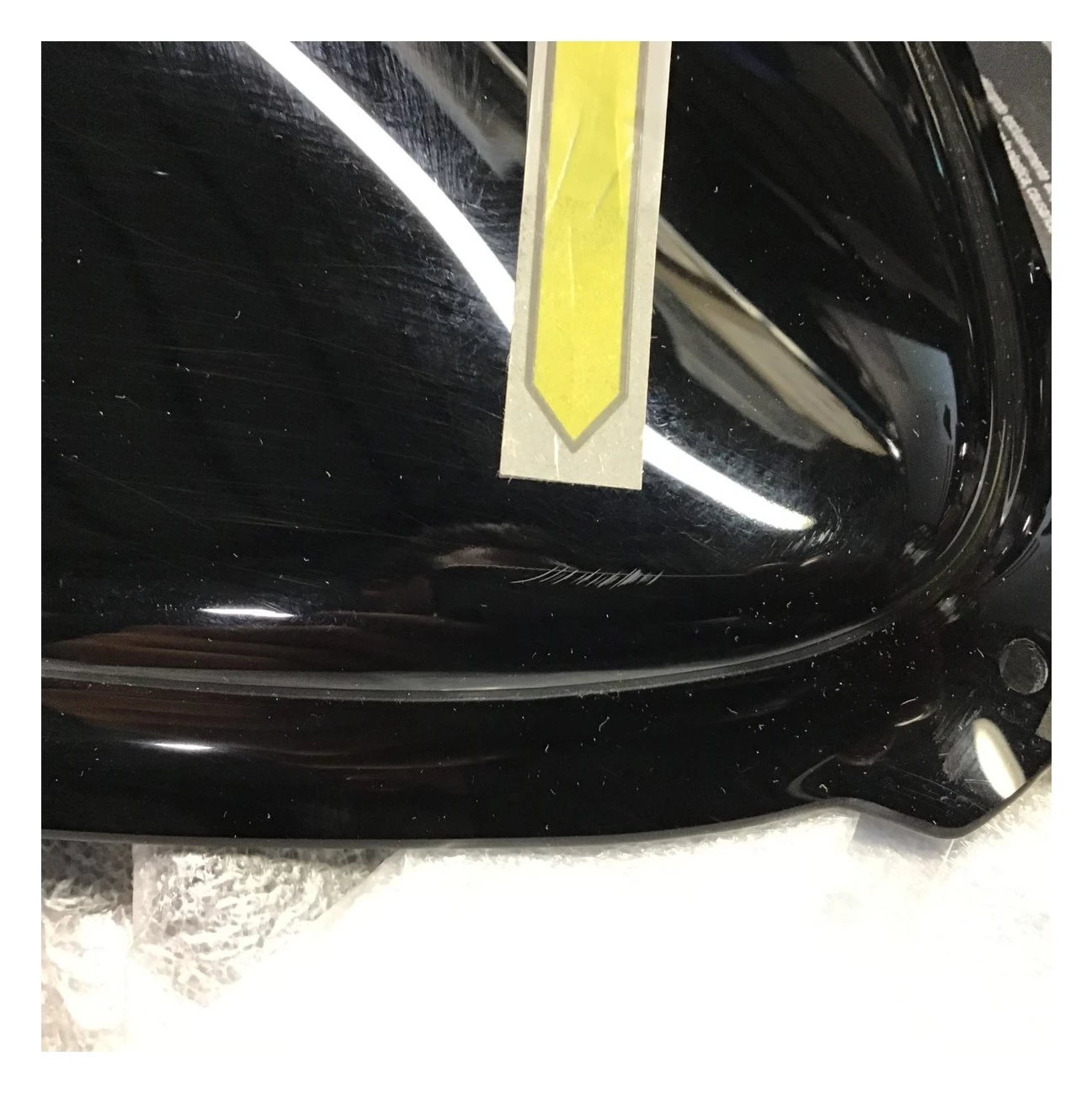 Puig Racing Windscreen Suzuki Hayabusa GSX1300R 2008-2021 Black [Blemished - Very Good] - Image 3