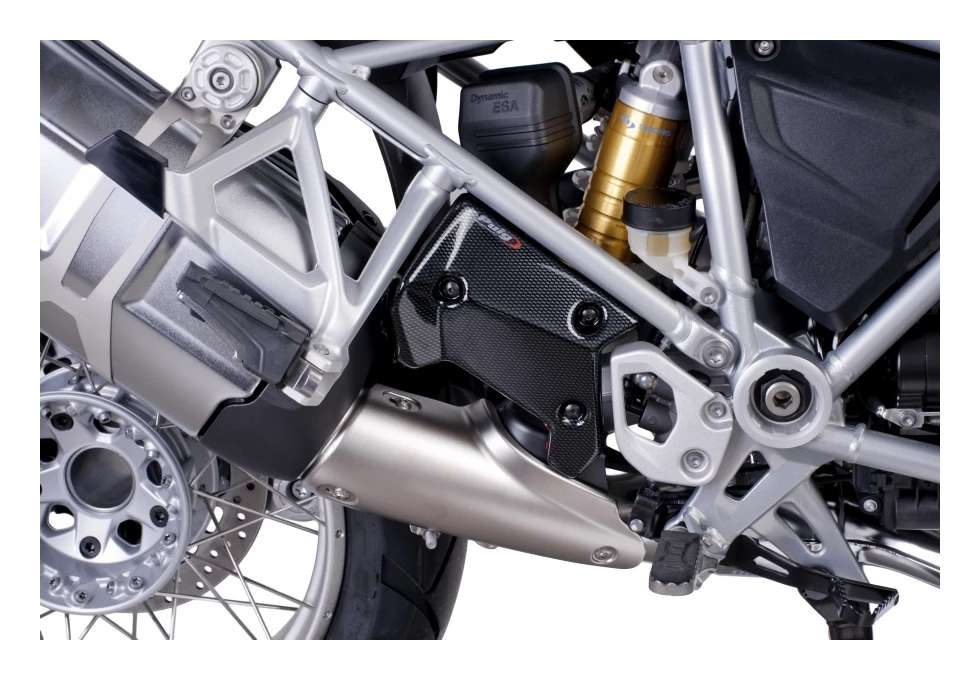 Puig Exhaust Cover BMW R1200GS / R1250GS / Adventure 3 Puig Exhaust Cover BMW R1200GS / R1250GS / Adventure - Image 3