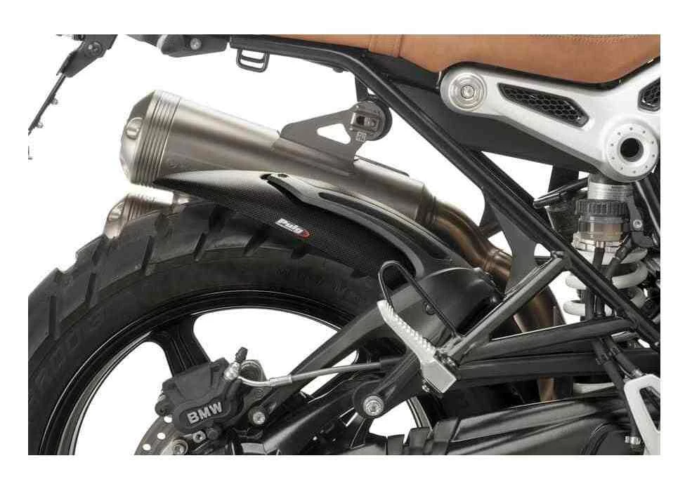 Puig Rear Tire Hugger BMW R nine T Scrambler 2016-2020 Carbon Fiber Look [Open Box] - Image 2