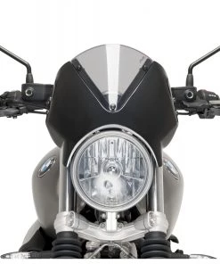Puig Retrovision Windscreen BMW R nineT Scrambler 2016-2020 -Puig Sales Store puig retrovision windscreen bmw rnine tr9 t black light smoke 3 scaled