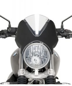 Puig Retrovision Windscreen BMW R nineT Scrambler 2016-2020 -Puig Sales Store puig retrovision windscreen bmw rnine tr9 t carbon fiber look clear 3 scaled