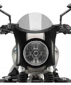 Puig Semi-Fairing Windscreen BMW R NineT Scrambler / Pure 2016-2020 Light Smoke / Carbon Look [Open Box]