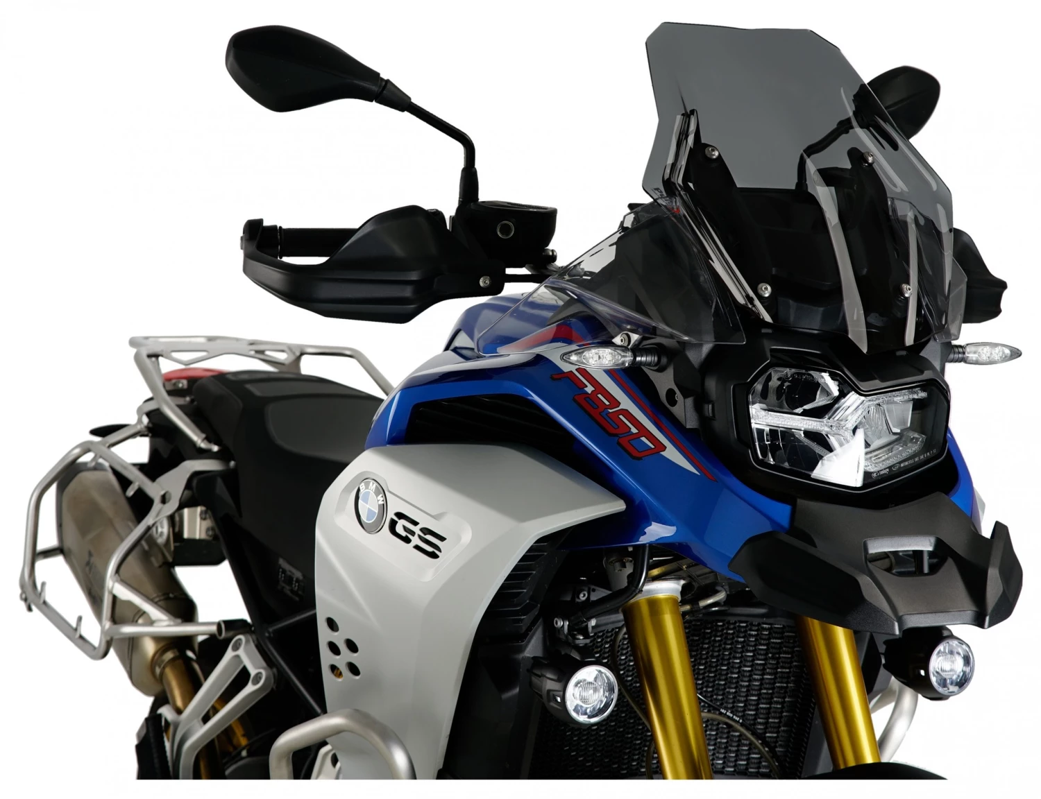 Puig Touring Windscreen BMW F750GS 2018-2022 Dark Smoke / Short [Open Box]