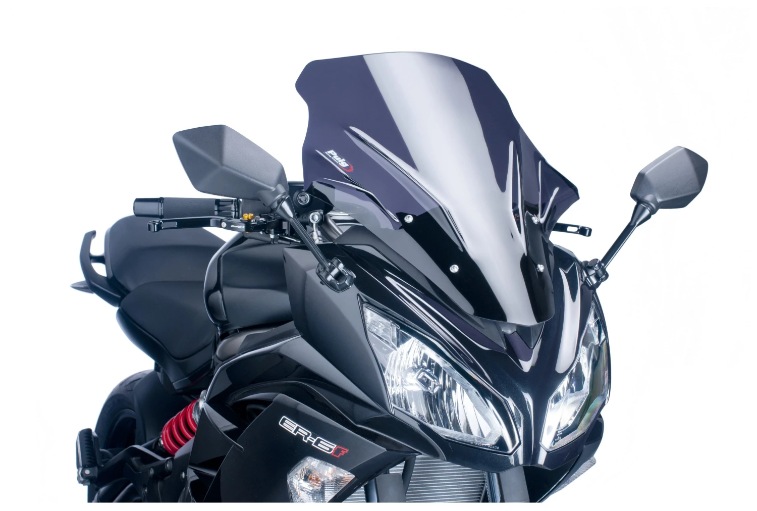Puig Touring Windscreen Kawasaki Ninja 650 2012-2016 Light Smoke [Open Box]