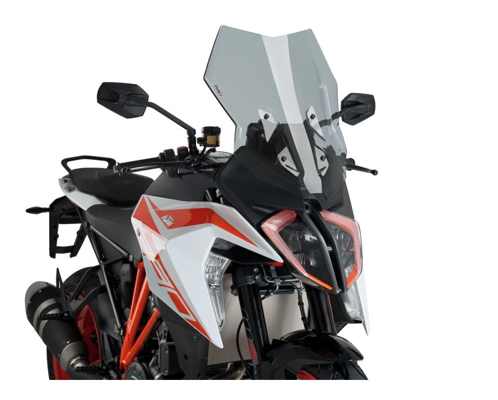 Puig Touring Windscreen KTM 1290 Super Duke GT 2020 Light Smoke / With Visor [Previously Installed]