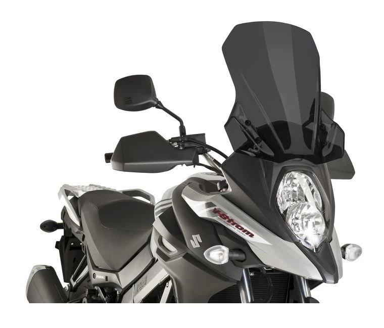 Puig Touring Windscreen Suzuki V-Strom 650 / XT 2017-2022 Dark Smoke [Previously Installed]