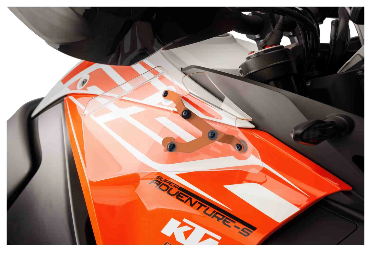 Puig Upper Deflectors KTM 1090 Adventure / 1290 Super Adventure Clear [Open Box] - Image 2