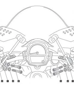 Puig Windscreen Adapter